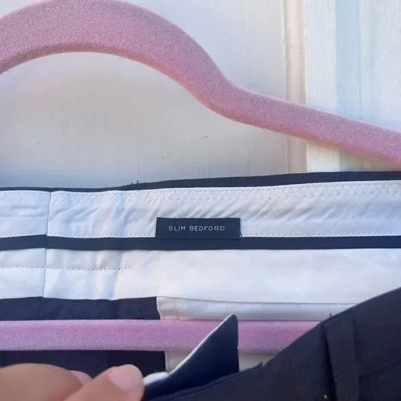 J Crew Slim Bedford Cotton Dress Pants - Picture 3 of 7